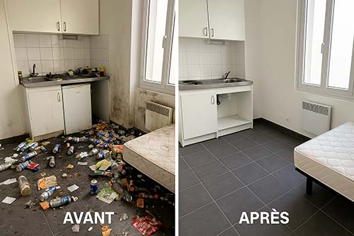 Complete residential deep cleaning with sparkling results