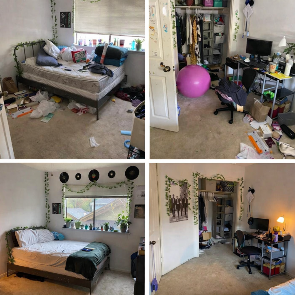 Move-in move-out residential cleaning — every room detailed and sanitised for a fresh start